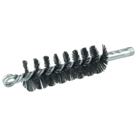 Weiler 1-1/2" Single Spiral Flue Brush .012 Steel Fill 44128